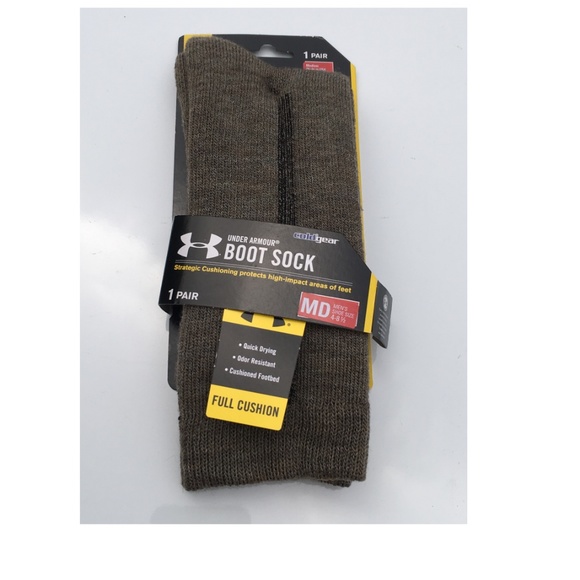 Under Armour 5529 Boot Socks Foliage Green - Picture 2 of 8